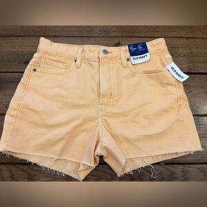 Old Navy Women's Light Orange Jean Shorts